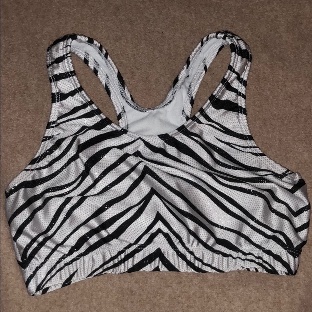 SMALL Cheerleading/Gymnastics sports bra